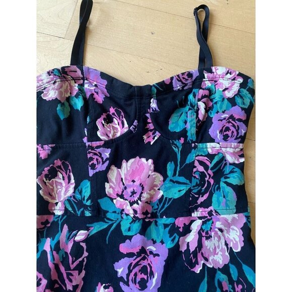 Talula tank mini dress sz Xsmall floral Aritzia - Picture 2 of 5